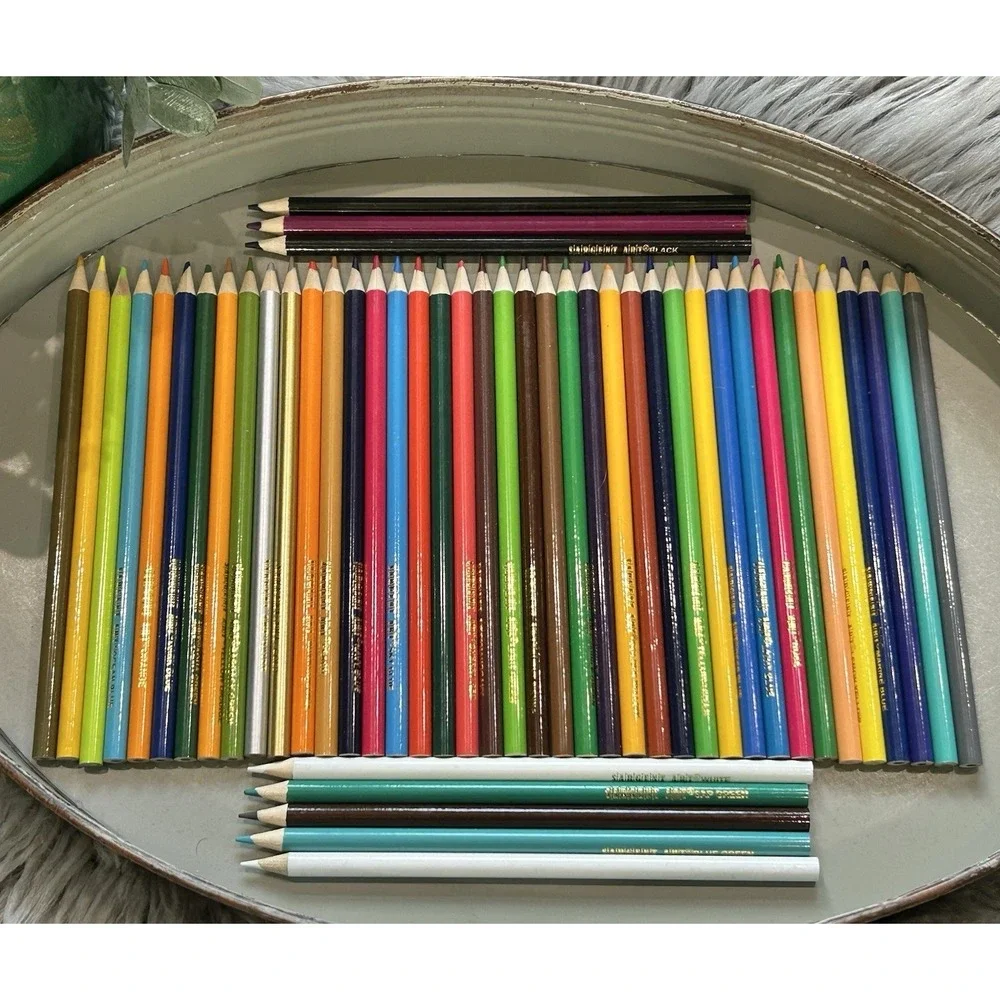 SARGENT‎ Bundle Of 48 Variety Of Misc Colored Pencils